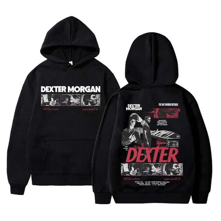 TV program Dexter Morgan The Bay Harbour Butcher Mens hoodie Casual hoodie Retro fashion Y2K Comfortable Sweatshirt W251021