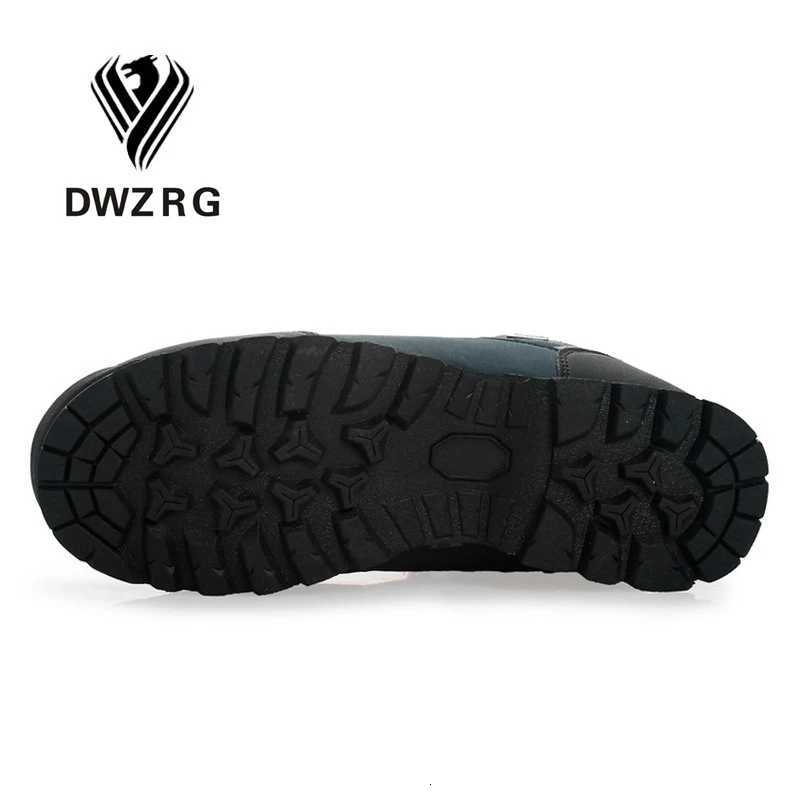 Men Hiking Shoes Waterproof Leather Shoes Climbing Fishing Shoes New Popular Outdoor Shoes Men High Top Winter Boots L250909