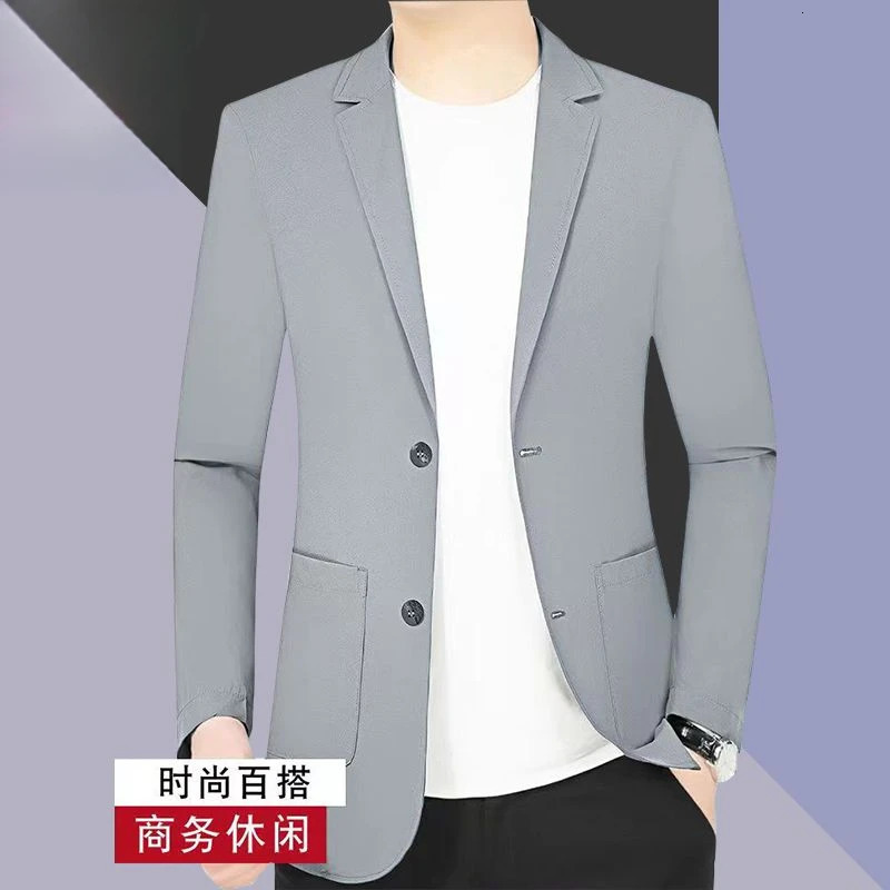 Legendary Paul Spring and Summer Small Suit Jacket Mens Suit Top Mens Sun Protection Casual Highend Lightweight Jacket 251021
