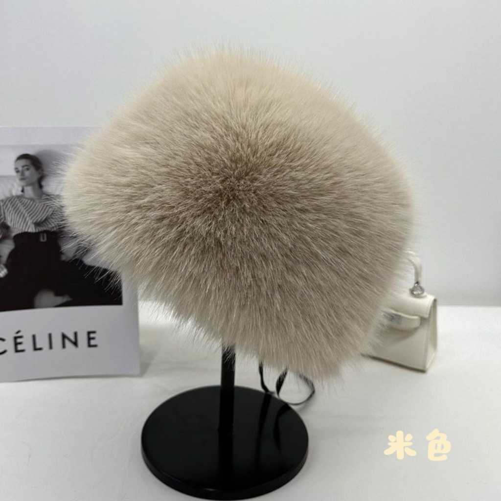 Womens Hat Autumn Winter New Imitation Mink Fur Fisherman Hat Fashion Thickened Warm Ear Protection Plush Hat Bucket Hat H251020