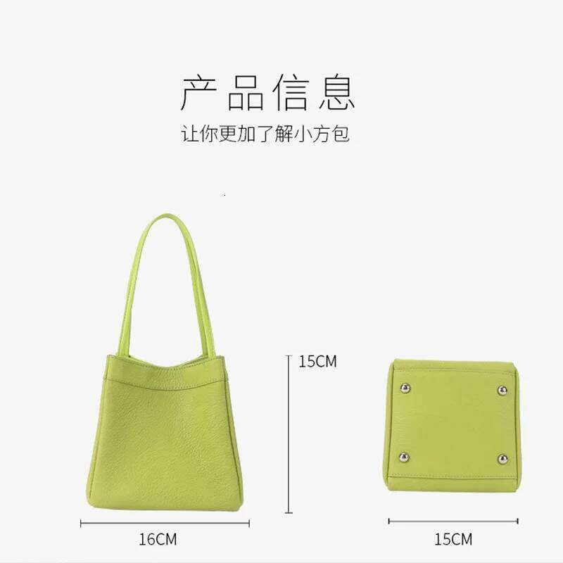 Lambcorn Basket New Niche Design Genuine Leather Vintage Hand-Tool Tote Free Initials Fashion Ladies Shoulder Bag 251021