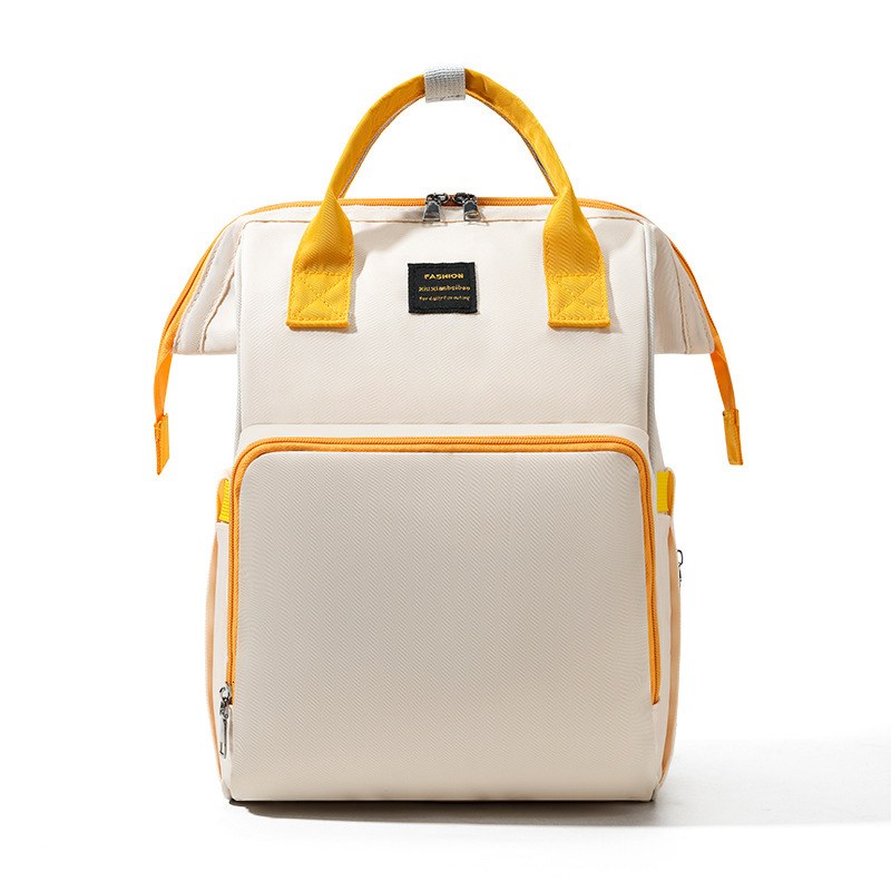 New fashion designer mother and baby bag, large capacity outdoor handbag, dry and wet separation multifunctional backpack, breathable and waterproof m