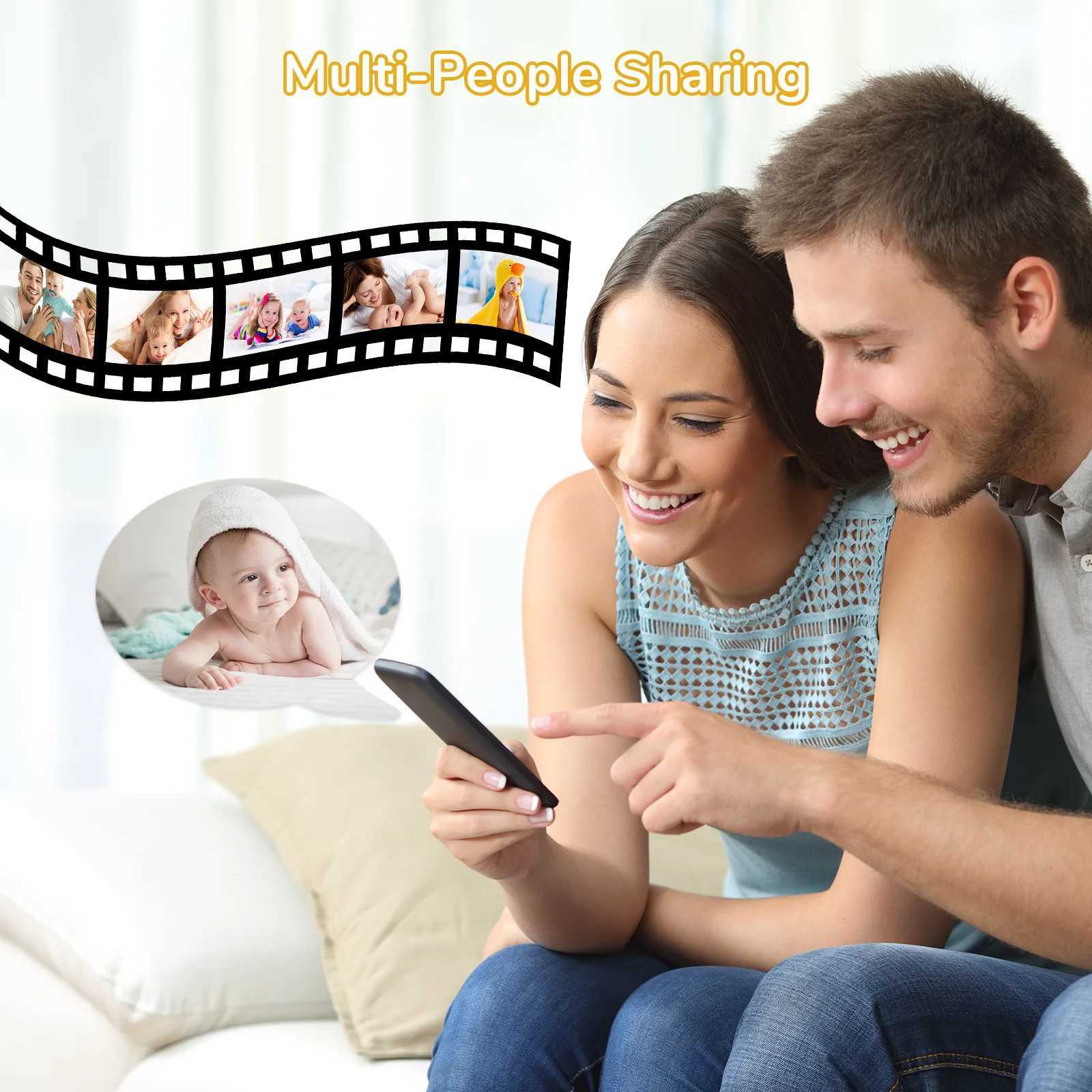 5 Inch Baby Monitor 3x Zoom PTZ Cam APPmonitor Dual Control WIFI Electronic Baby Sitter Two Way Audio Night Vision Baby Phone J251121