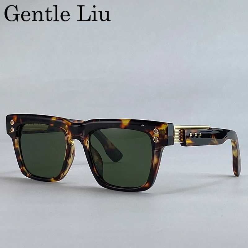 Classic Polarized Square Punk Sunglasses Men 2025 Luxury Brand UV400 Driving Sun Glasses Steampunk Eyewear For Male Shades J251114