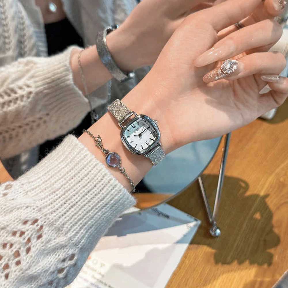 GEDI Golden Light Luxury Quartz Stainl Steel Casual Fashion Dr Temperament Waterproof Womens WristesXJ251021