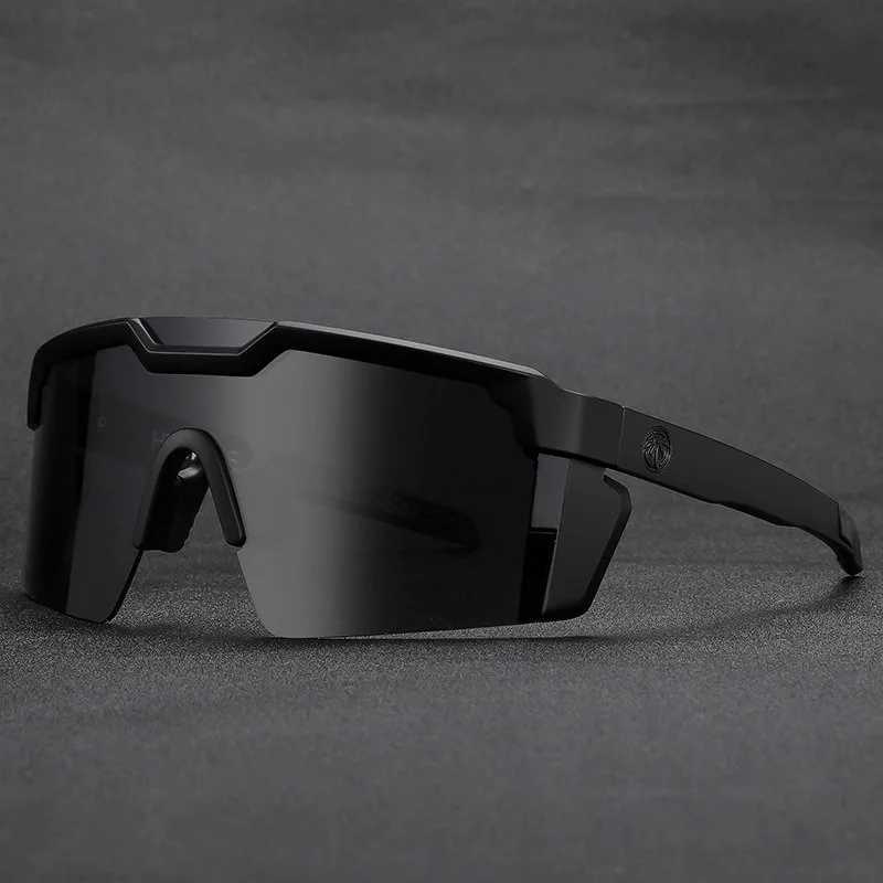 Heat wave bestselling highquality genuine film outdoor sports windproof sunglasses for men women sunglasses HW05 J251114