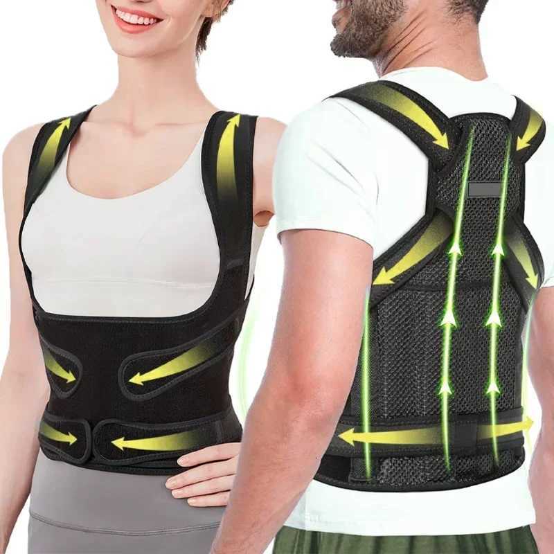 Back Brace and Posture Corrector for Men and Women Back Straightener Posture Corrector Scoliosis Hunchback Correction Support D251021