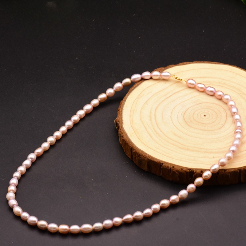 Designer necklace Natural freshwater pearl necklace, women's collarbone chain fashionable luxurious Baroque pearl pendant accessories trendy Luxu