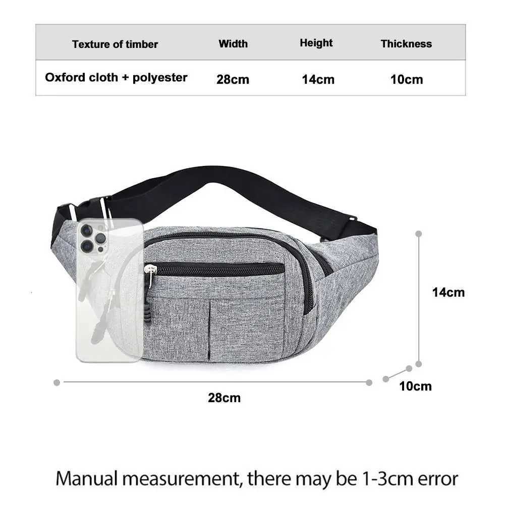 Chest Bag Sports Workout Traveling Running Large Crossbody Casual HandsFree Wallets Waist Pack Phone Bag Z251021