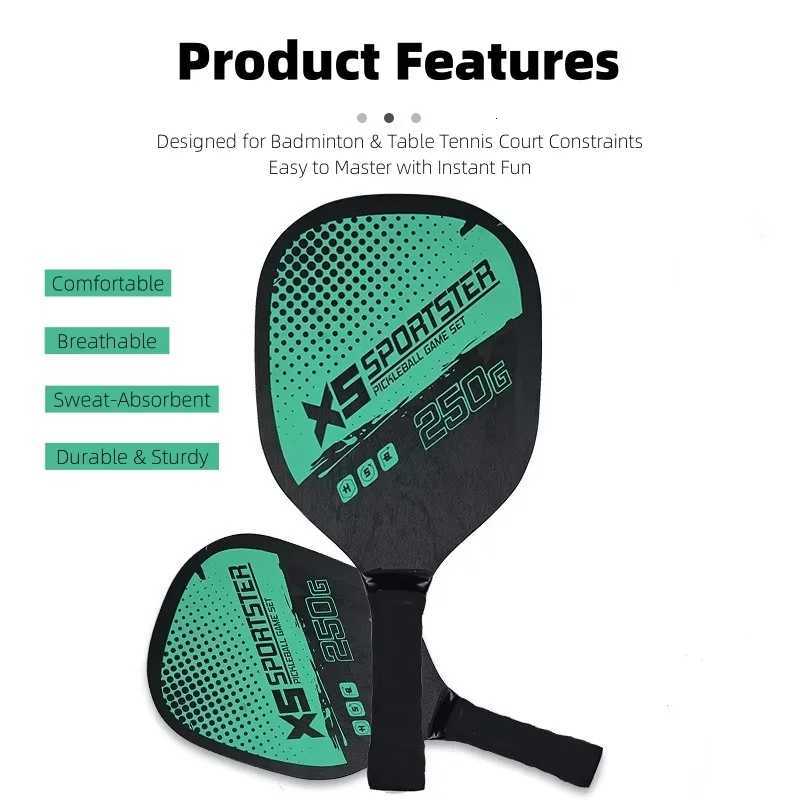 Pickleball paddle Racket for professional training Beginner badminton racket for adult students Pickleball Set W251021