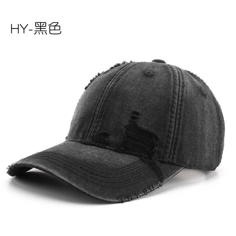 Hat Spring and Autumn Women Washed Solid Color Plain Baseball Cap Outdoor Sports Travel Sun Protection Visor Cap H251020
