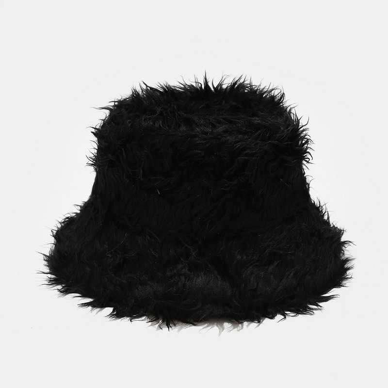 Fishermans Hat Autumn and Winter Thickened Warm Plush Sunscreen Hat Street Lovers Hat Fan Hat H251020