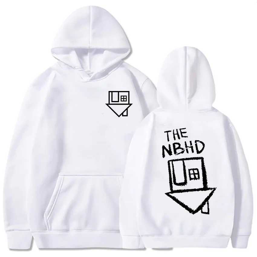 2025women and Men Clothes The Neighbourhood Band Printing Sweatshirts Unisex Streetwear Winter Soft Comfortable Hooded Pullovers J251021