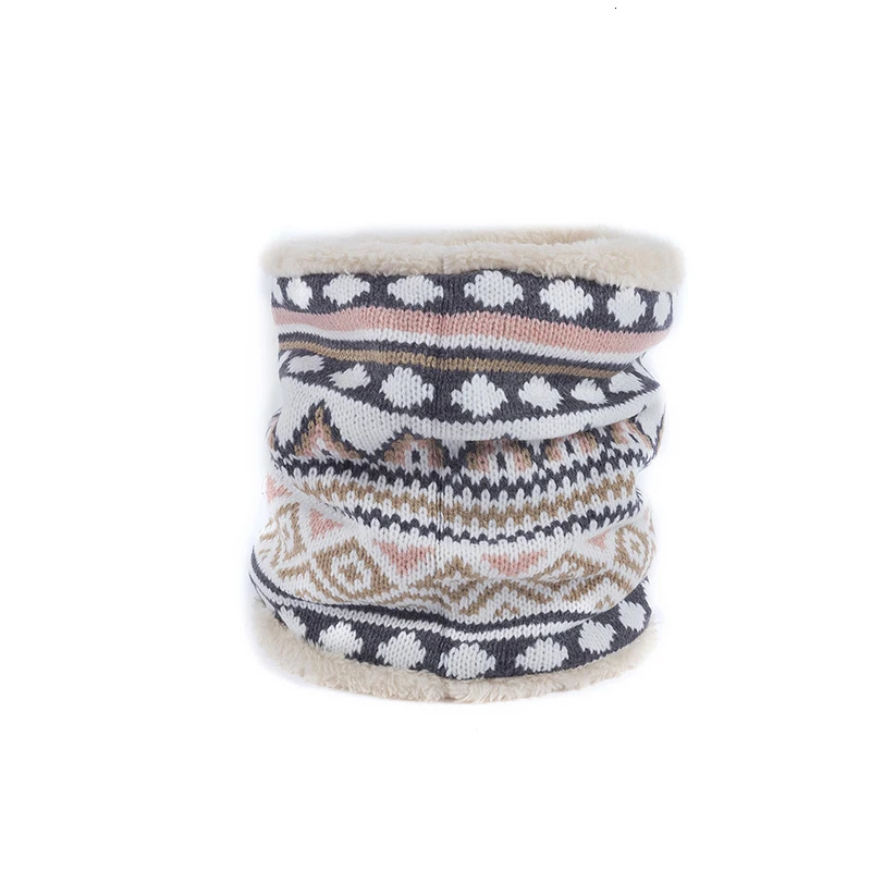 Winter Scarf Warm Fashion Neckerchief Knitting Scarf Circle Outdoor Ski Casual Scarf Loop Warmer Men and Women 251021