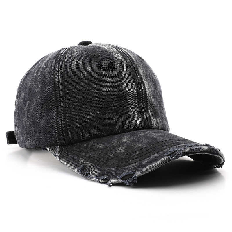 Womens Autumn Winter Washed Solid Color Baseball Cap Outdoor Mens Travel Sun Protection Sunshade Warm Duck H251020