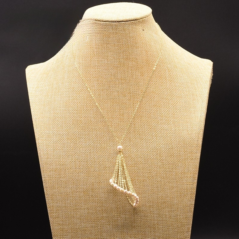 Designer necklace Natural freshwater pearl necklace, women's collarbone chain fashionable luxurious Baroque pearl pendant accessories trendy Luxu