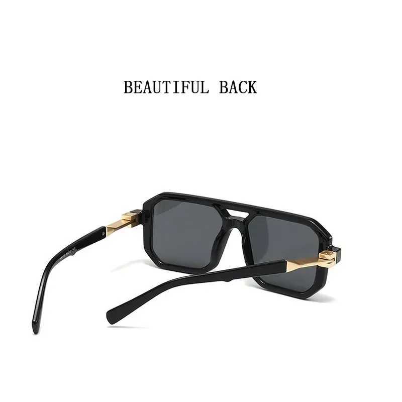 2025 Vintage Fashion Sun Protection Sunglasses for Men Square Shades Retro Flair Sunglasses Womens Trendy Shades Gafas De Sol J251114