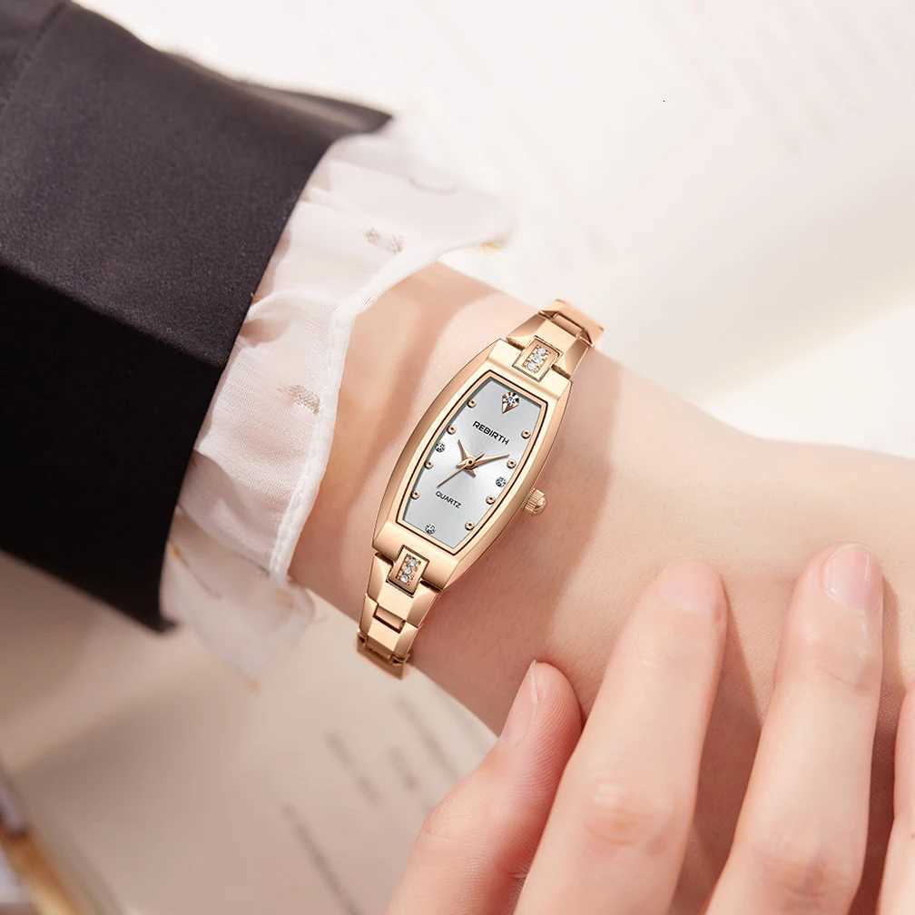 Womens Luxury Stainl Steel Str Elegant Diamond Quartz WomensXJ251021