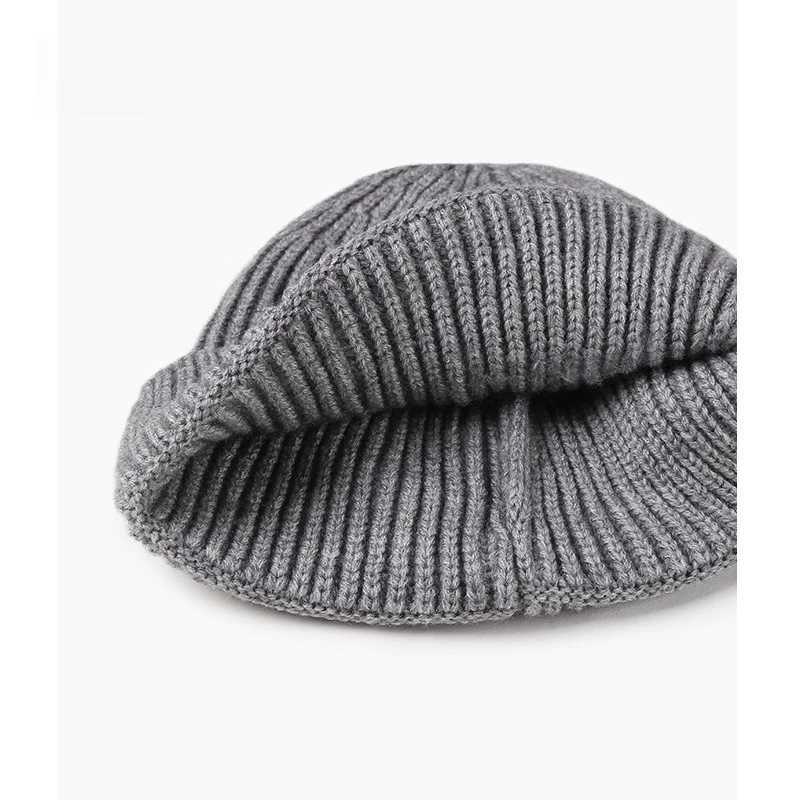 Childrens Pure Cotton Wool Knit Hat Unisex Warm Autumn Winter Comfortable Versatile Boys Girls Pullover Hat For Kids 212 Year J251021