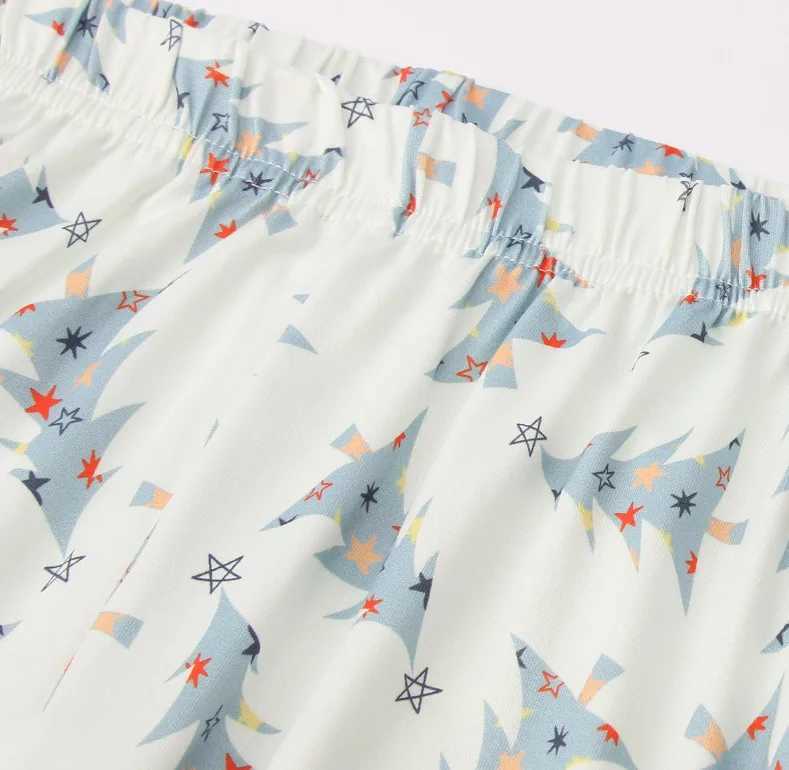 Mom Daughter Dad Son Matching Pajamas Set Christmas Tree Print Long Sleeve TShirtTrousers 2 Pcs Suit Homewear Xmas Family Look L251021JKV8