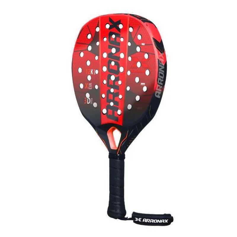 2024 Hot High Quality Professional Padel Tennis Racket Soft Face Carbon Fiber Lightweight Fashionable EVA Sports Racquet W251021