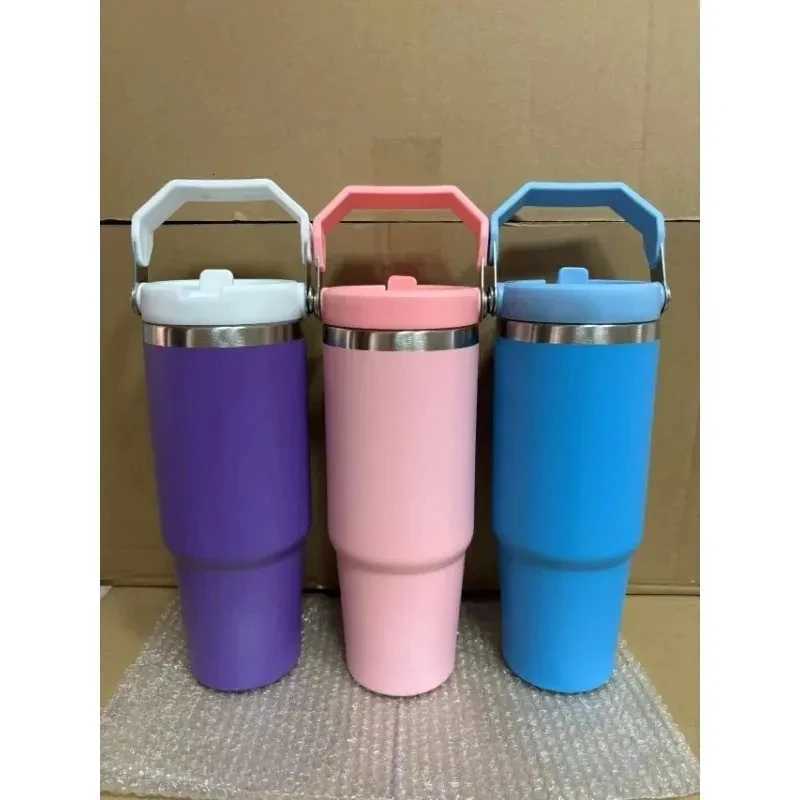 30 oz Heavy Duty Insated Cup for Men and Wen 304 Stainless Steel One Hand Open Lid Car Travel Cup Y251021