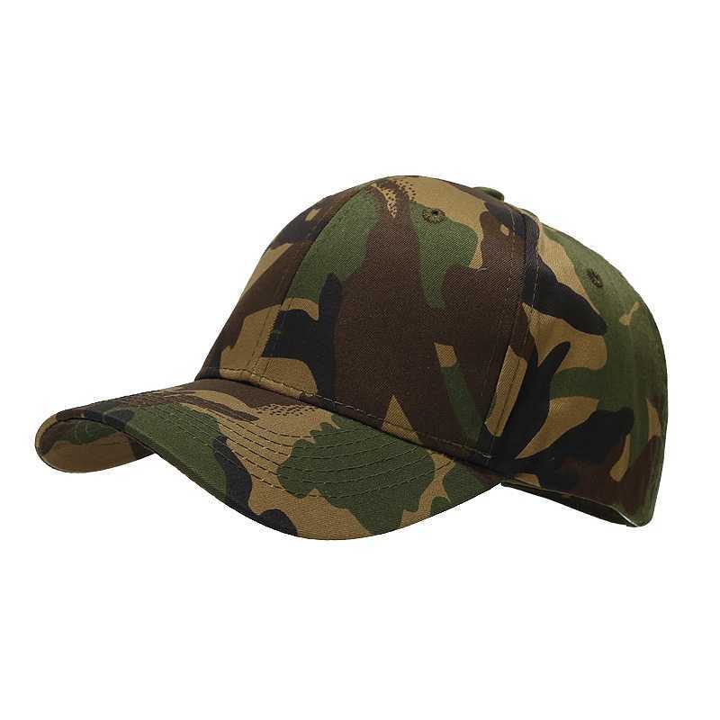New Camouflage Baseball Cap for Men and Women Outdoor Sports Casual Sun Protection Sun Hat Spring Summer Versatile Duckbill Cap H251020