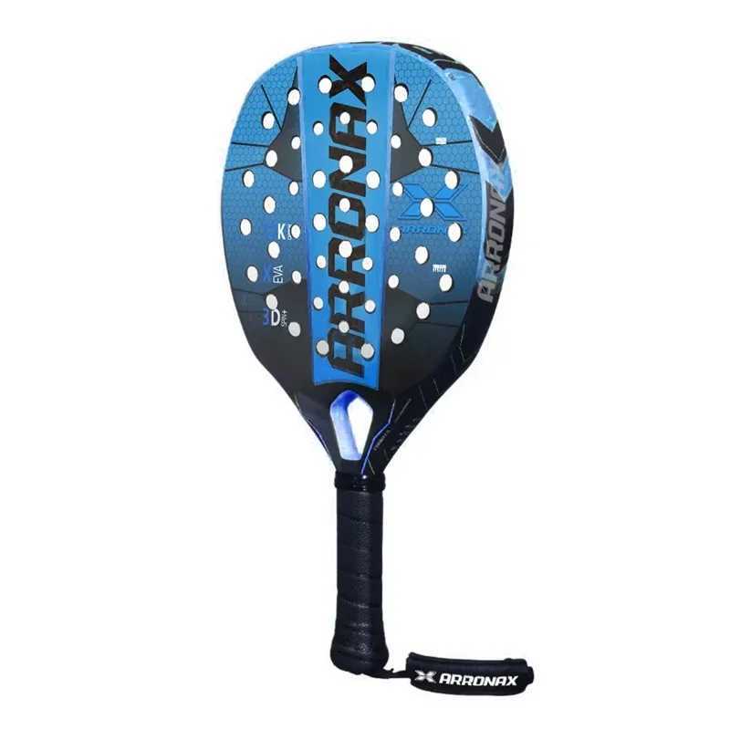 2024 Hot High Quality Professional Padel Tennis Racket Soft Face Carbon Fiber Lightweight Fashionable EVA Sports Racquet W251021
