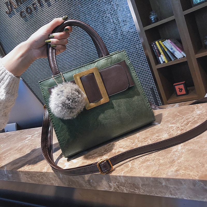 Autumn and winter new retro style designer bag fashionable simple luxurious handbag women's shoulder bag personalized small square bag