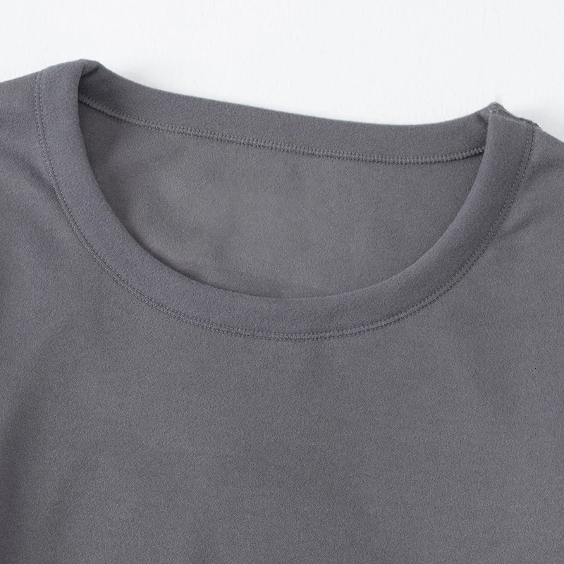 124Piece Mens Longsleeved Trousers In Autumn And Winter Thermal Underwear Casual Joker Sports Fitness Solid Color Suit 251021