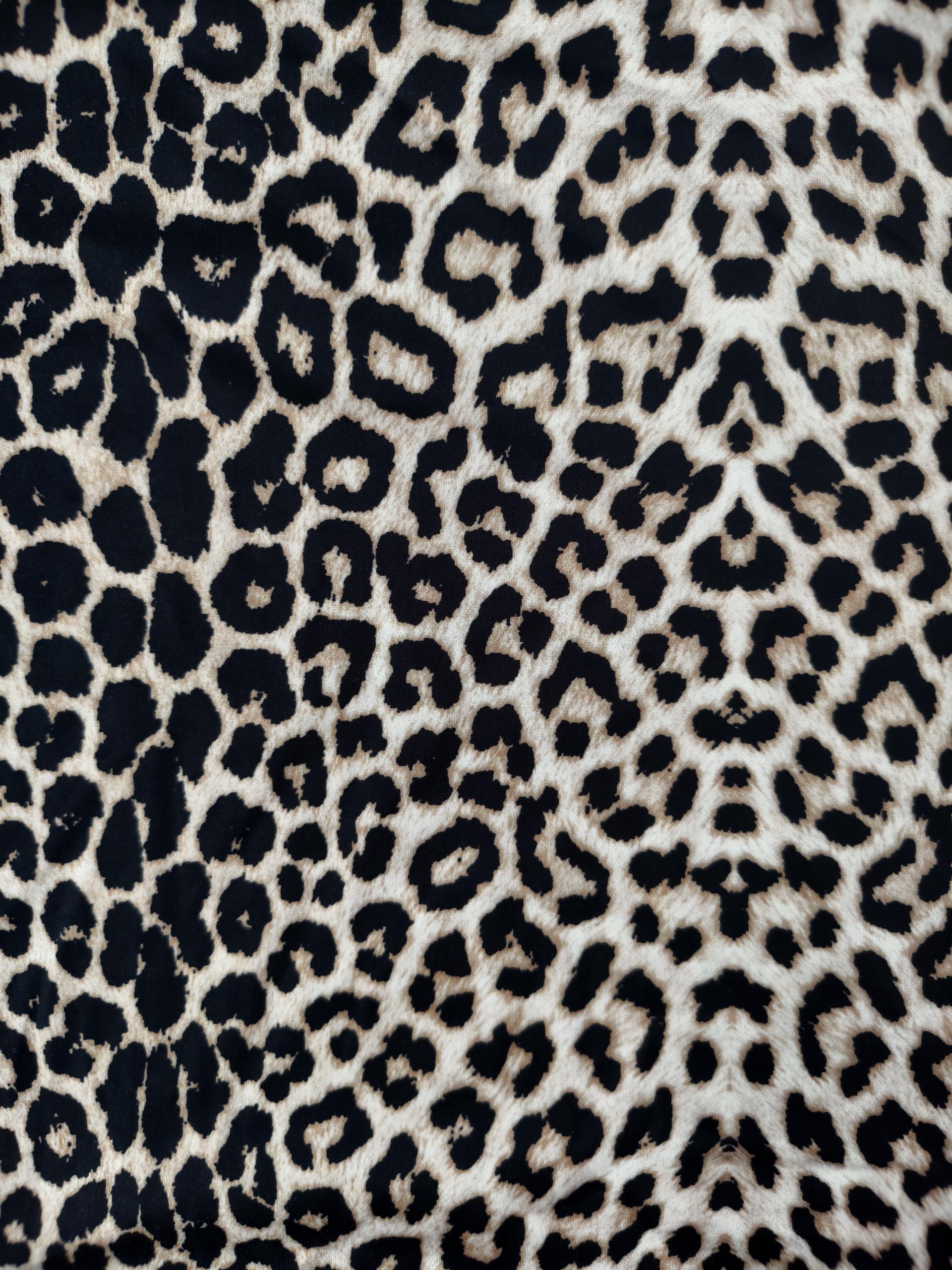 Women's Autumn & Winter New Retro Leopard Print V-Neck Long Sleeve Top, Milk Silk Elegant Office Casual Women's Blouse (S-XXL, Coffee Leopar