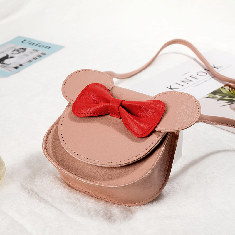 New fashion designer Korean style fashion children's crossbody bag cute cartoon bow fashion baby coin wallet mini girl princess bag