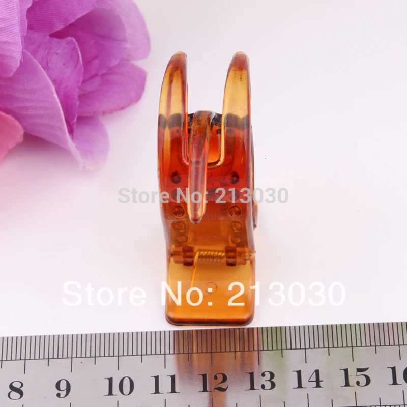 10 Piecesset Plastic Hair Claws Quality Friendly Pe Material Hair Clamps with 3 Tines Black Brown Colors Hair Clips 52cmW254021