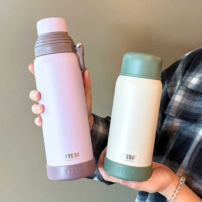 To Stainless Steel DoubleLid Insated Sports Water Bottle Outdoor Large Capacity Flask Stylish Water Cup Portable Handheld Y251021