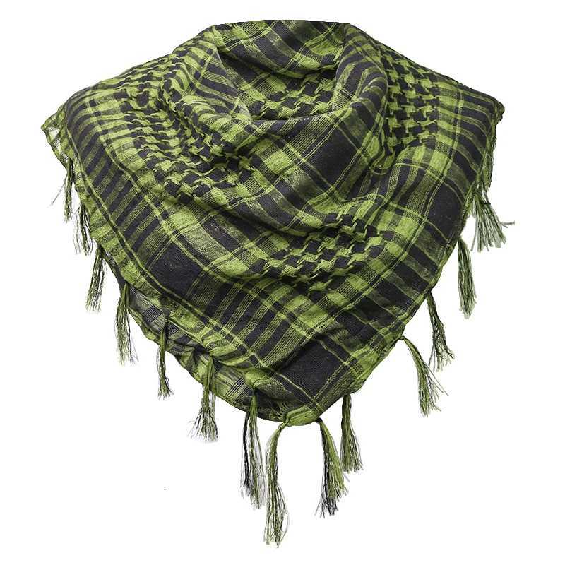 Houndstooth Scarf Plaid Hijab Bandana Hiking Scarves Arab Tactical Elegant Womens Shawl Shemagh Light Tassel For Men 100X100cm W251021
