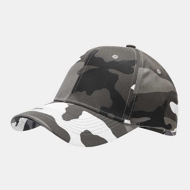 New Camouflage Baseball Cap for Men and Women Outdoor Sports Casual Sun Protection Sun Hat Spring Summer Versatile Duckbill Cap H251020
