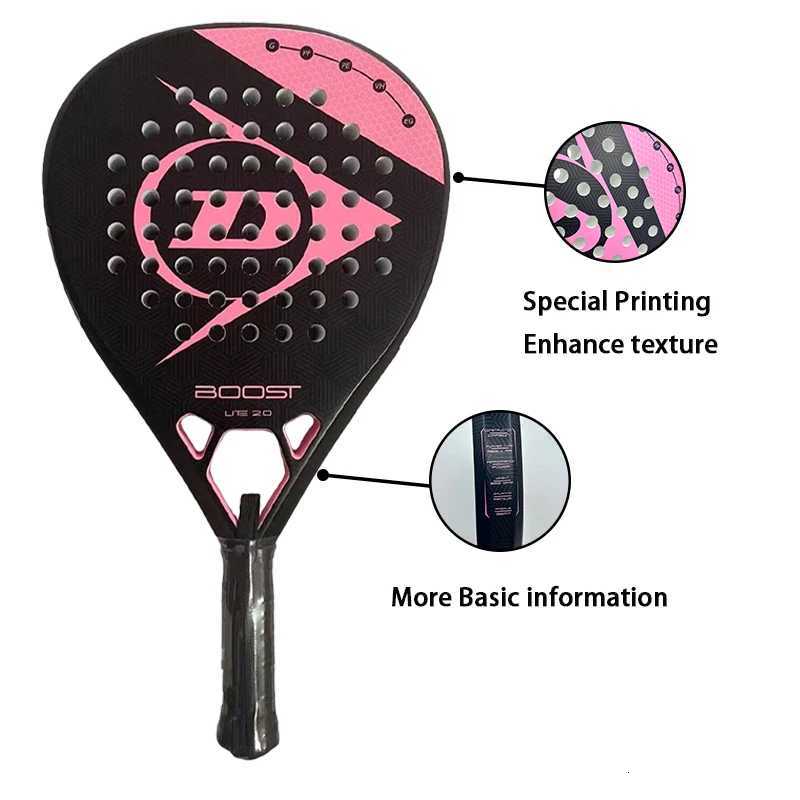 2025 New Padel tennis Racket Carbon fiber EVA foam Professional highend model For Train W251021
