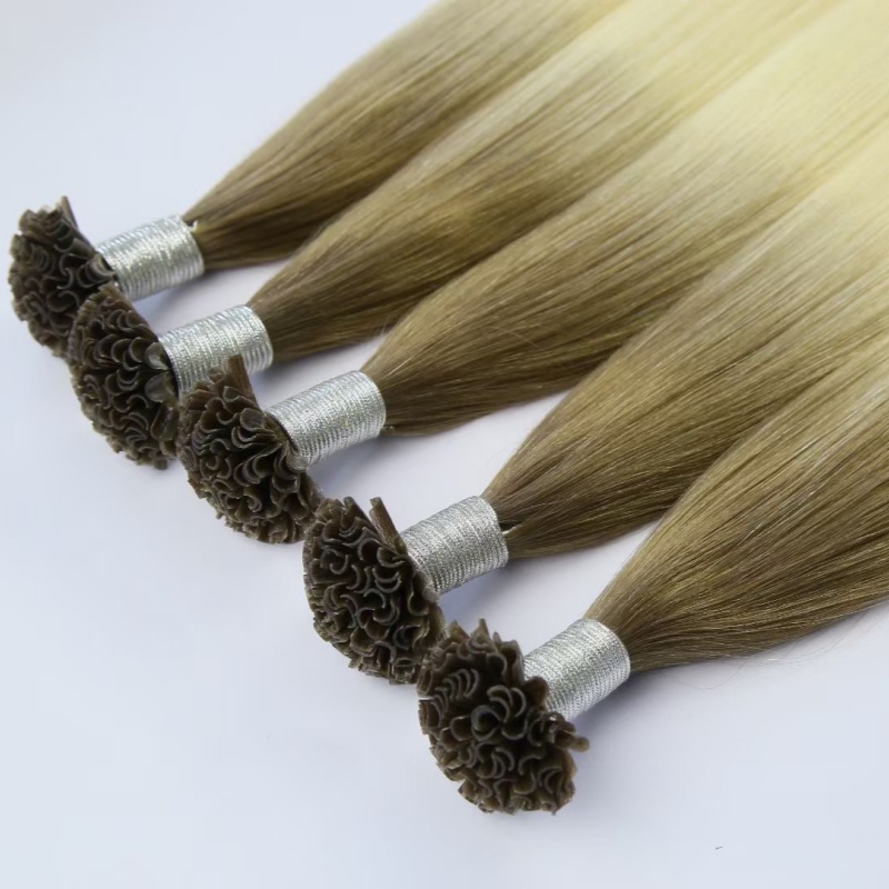 100 Percent Russian Wholesale Remy Nano Tip Human Natural Curly Hair Nano Ring Hair Extensions