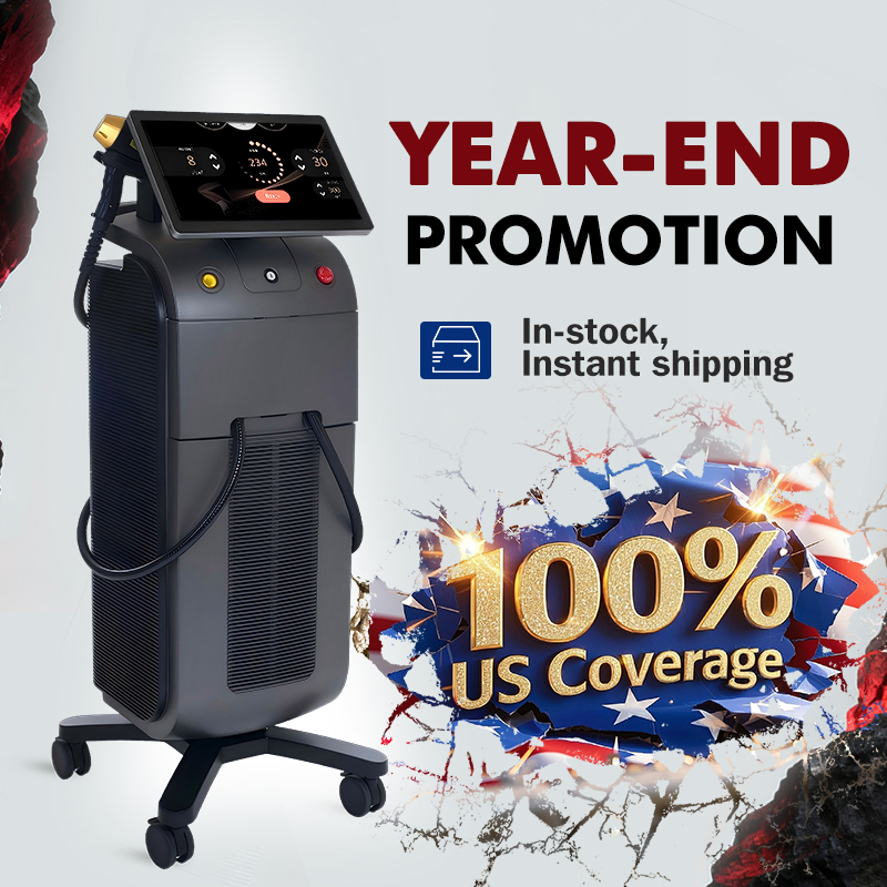 CE Approved Soprano Titanium Ice Laser 808nm Diode Laser Hair Removal Machine SPA Salon use