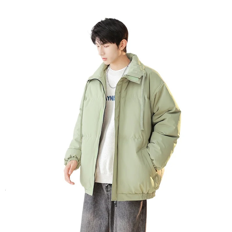 Winter Mens Thicken Warm Parkas Stand Collar Windproof Casual Male Overcoat Fashion Quality Cotton Jackets for Mens Comfortable 251021