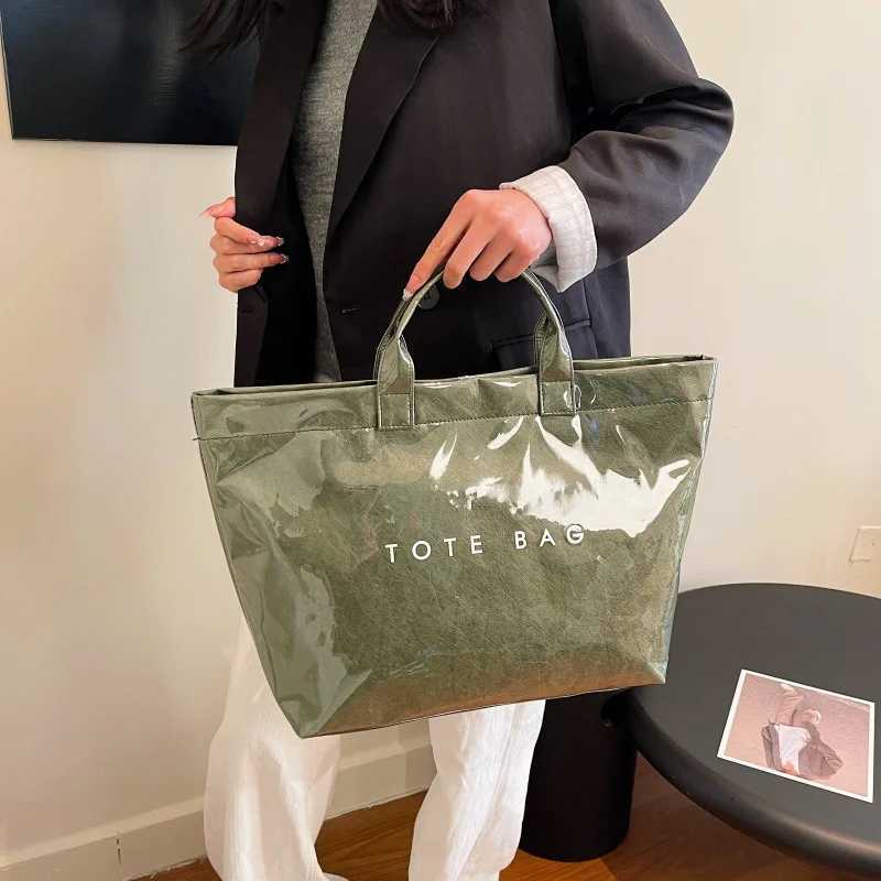 Womens Tote Bags New Solid Color Bag Simple Outdoor Leisure Large capacity Bag Work Commuter 2025 Bolsos Z251018