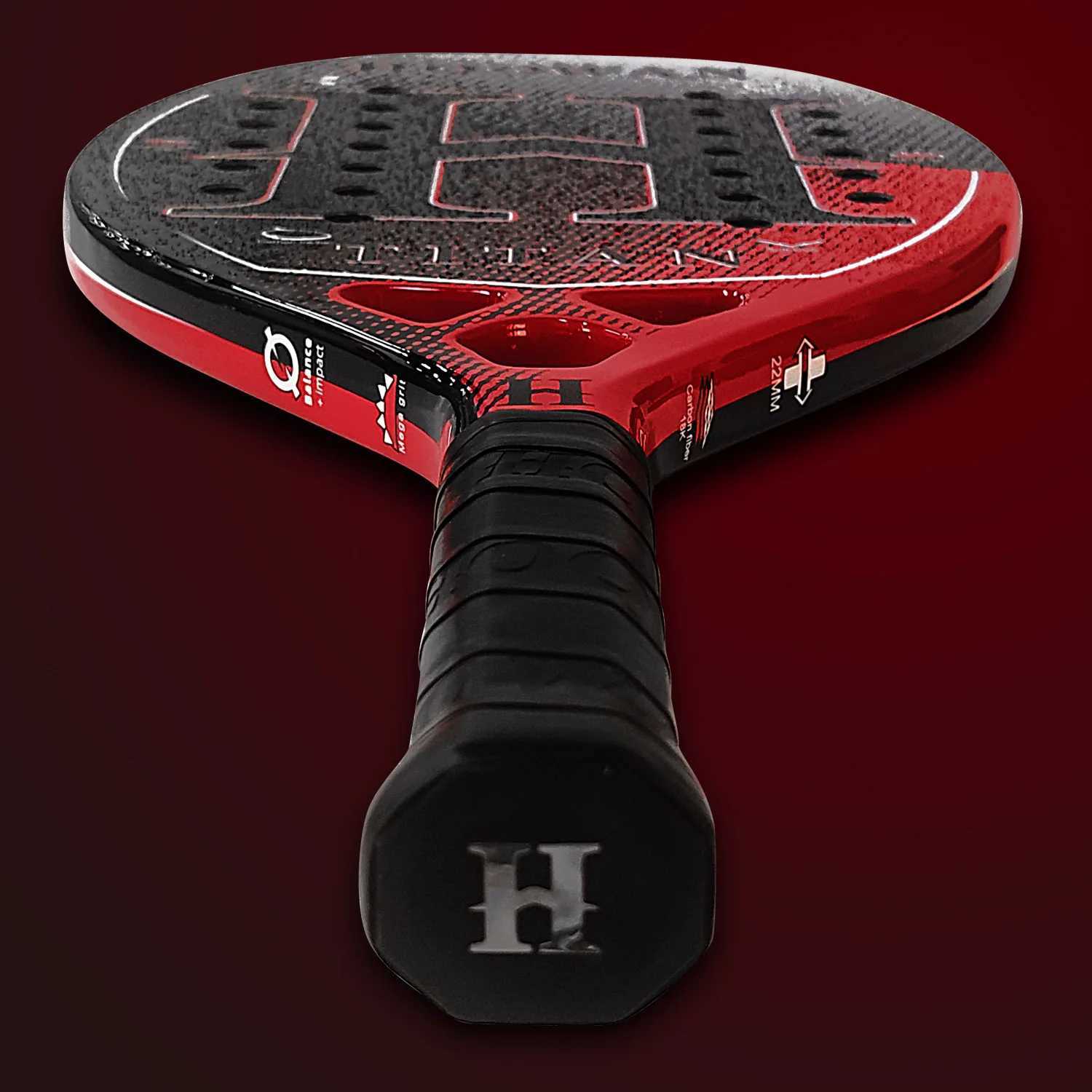 HOOWAN TITAN 8K Beach Tennis Racket Professional T700 Carbon Fiber 8K Rough Surface 22MM Profil Well Balance W251021