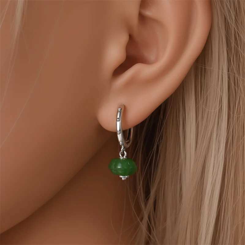 Earrings 925 Silver Fruit Series Cherry Strawberry Hoop Earrings Ear Studs Zircon Making Jewelry for Women Girl Party J251021