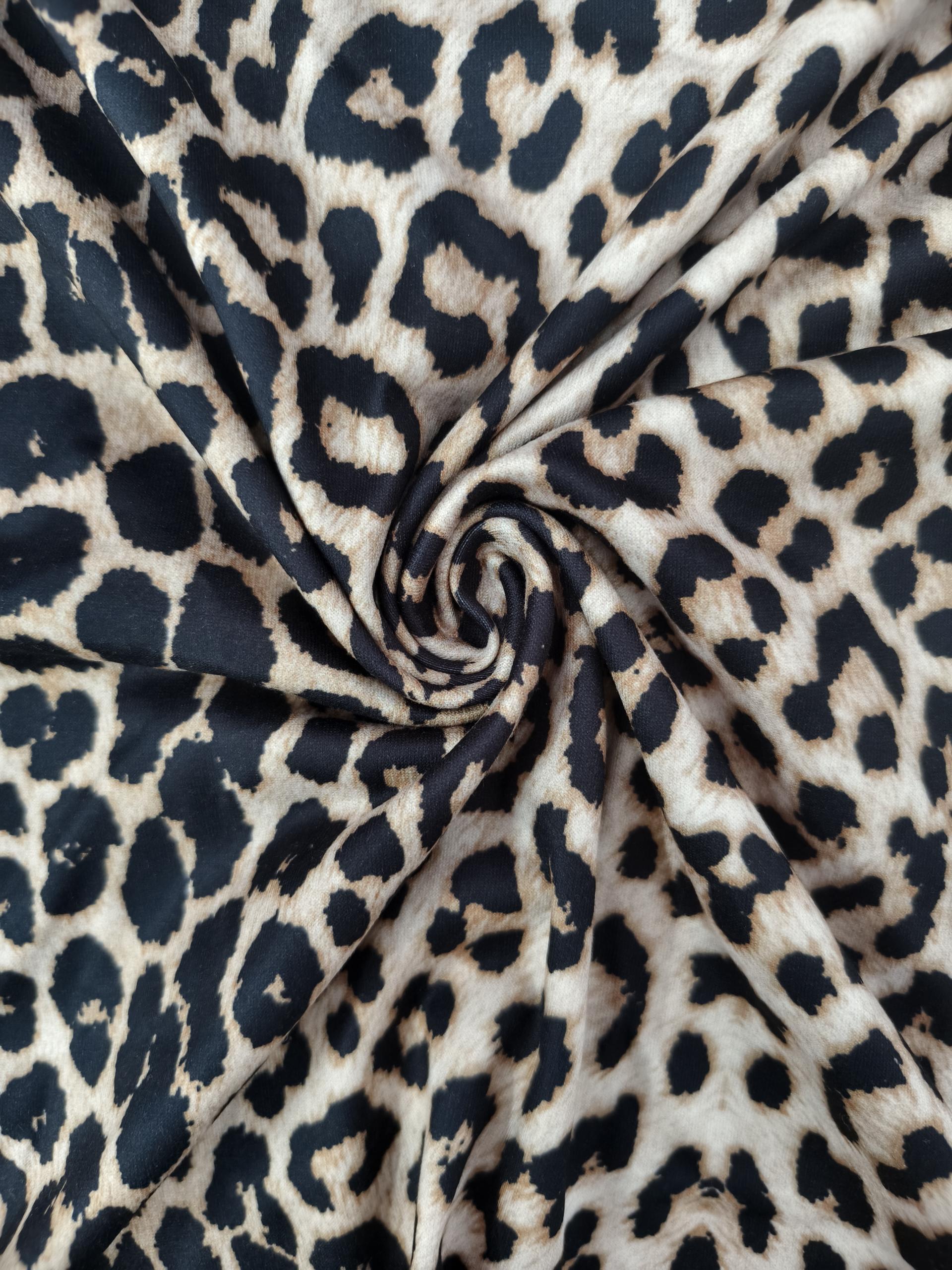 Women's Autumn & Winter New Retro Leopard Print V-Neck Long Sleeve Top, Milk Silk Elegant Office Casual Women's Blouse (S-XXL, Coffee Leopar