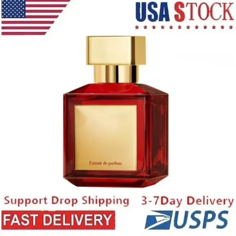 Extrait De Parfum Red Rouge 540 70ml / 200ml Cologne perfume men woman perfumes fragrance spray Intense Long Lasting Time Good Smell EAU DE TOILETTE Parfumes