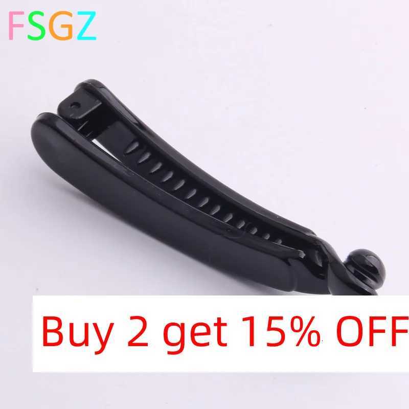 Brand French Banana Hair Clip Black Plastic Ponytail Holder Hair Pin for Lady Hairdress Beauty Tool Simple Hair Clips 2020W254021