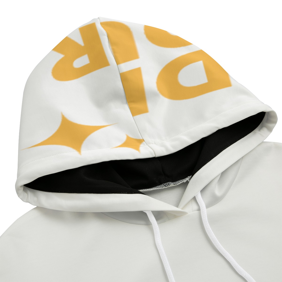 DHgatepod Women's Longline Hooded Sweatshirt Dress - All-Over Print Poly-Cotton Blend Tunic with Kangaroo Pocket