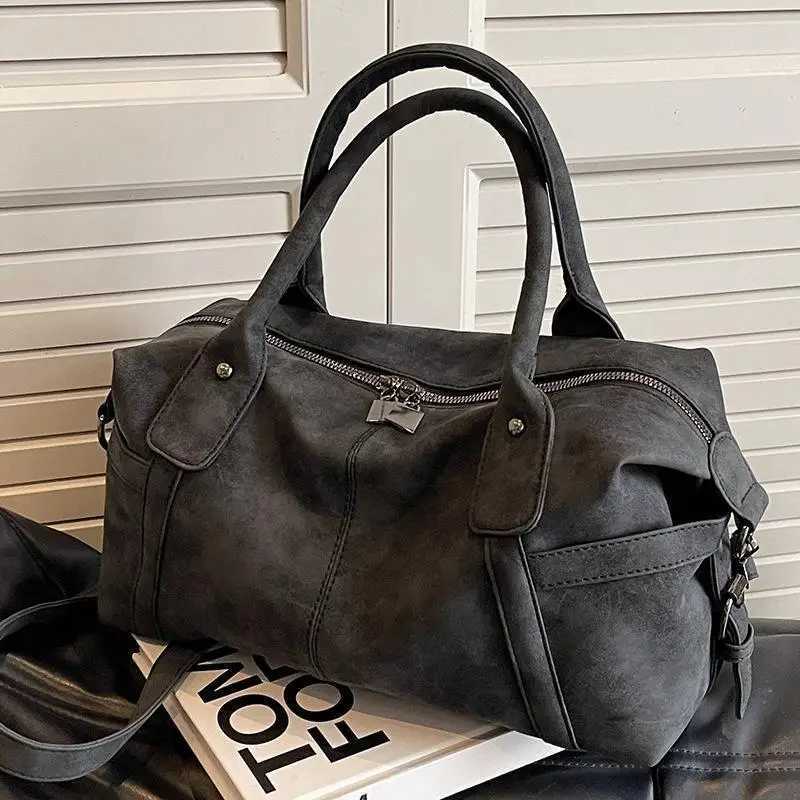 Vintage Working Shopping Bag Heavy Industry Retro Bag Bags 2026 NEW Trendy Tote Womens Handbags Shoulder Bag Large Capacity Z251018
