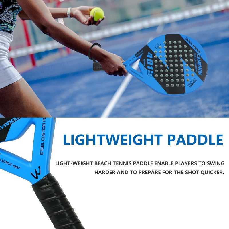 Padel Racket Luxury Series Teardrop Padel Flap Aerodynamics Custom Grip Technology Carbon with Black Eva Core Advanced W251021