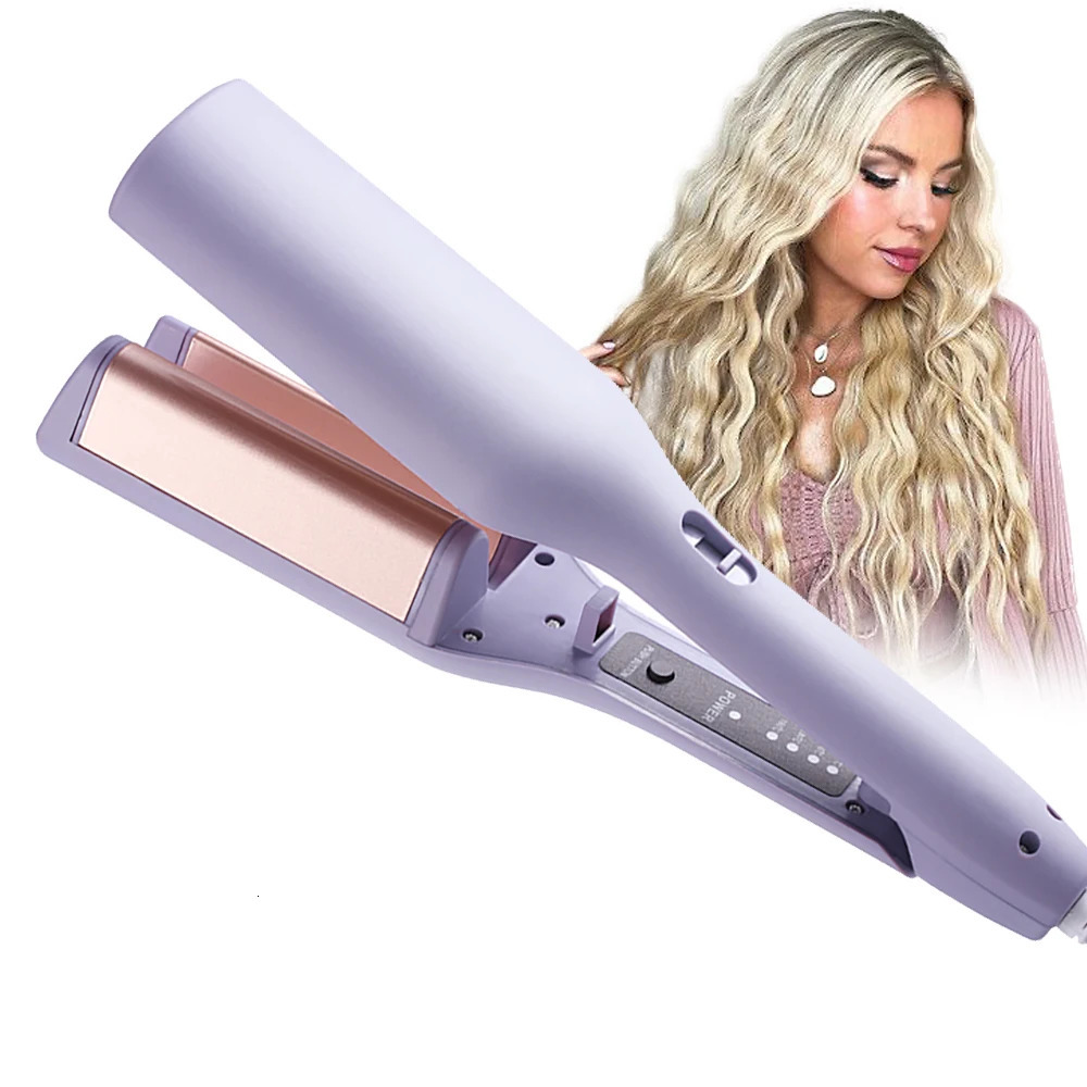 Deap Wave Hair Curler 32mm V Shape Crimping Iron Curly Hair Curling Iron Fast Heating Waver Styling Tool for All Types of Hair 251018
